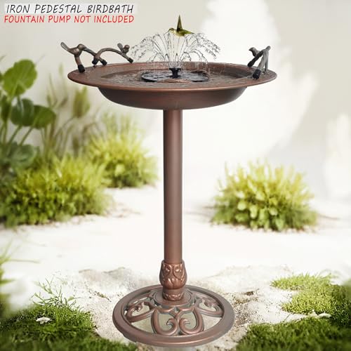 Metal Bird Bath