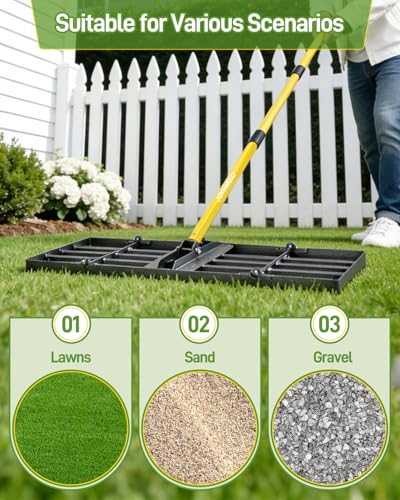 36in Lawn Leveling Rake