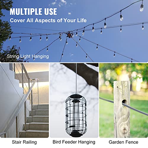 Mophorn Stainless Steel Cable Railing 1