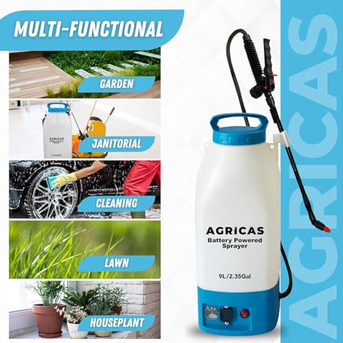 Battery Powered Sprayer 2.35 Gallon