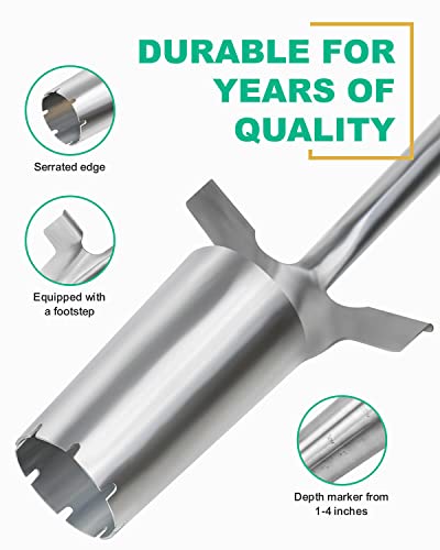 Long Handle Bulb & Grass Plug Planter (Long-Handled Bulb Planter)