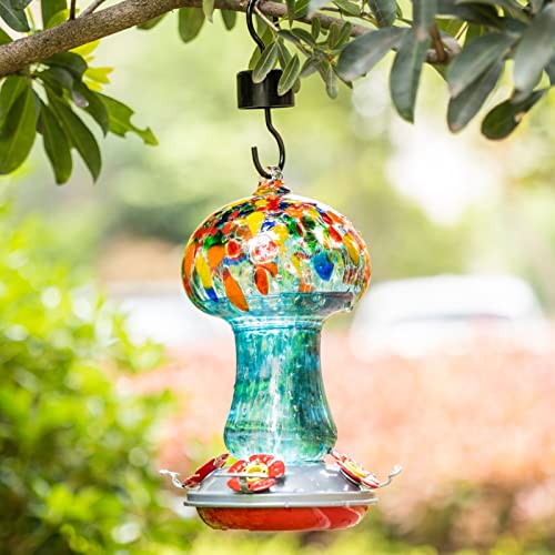 Gifts for Women Hummingbird Feeders for Outdoors Hanging Ant and Bee Proof