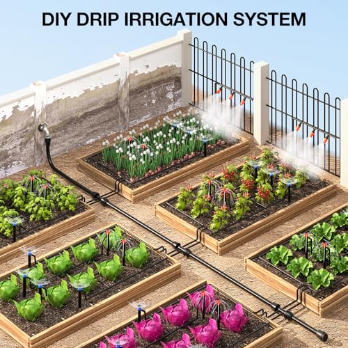 226FT Greenhouse Micro Drip Irrigation Kit