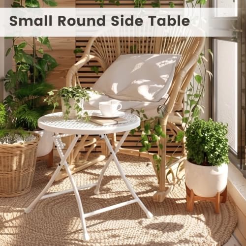 Folding Small Outdoor Side Table