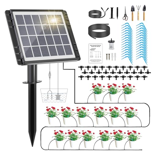82FT Solar Drip Irrigation System Kit (30 Count)