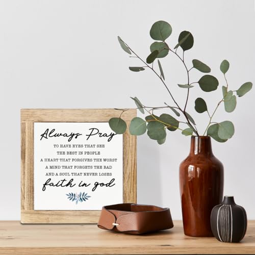 Inspirational Wooden Box Sign (Color08)
