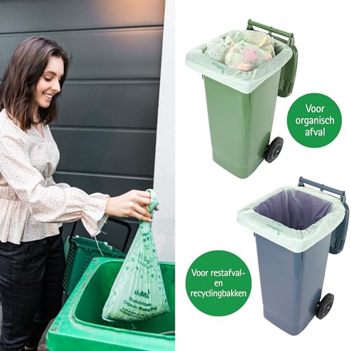 64 Gallon Compostable Food Scrap Bags (10 Count (Pack of 2) / 64 Gallon)