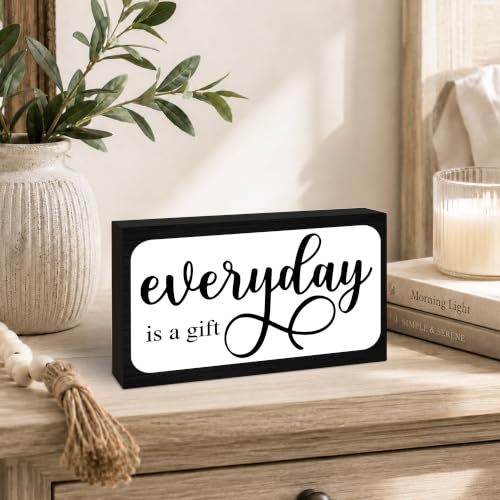 3x5 Inspirational Wooden Block Sign (Gift-3)