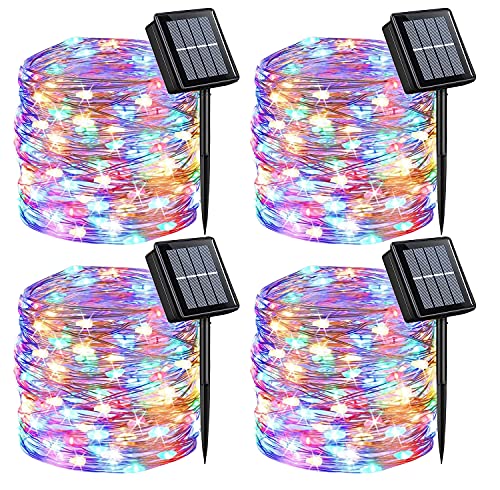 4 Pack Solar Fairy Lights (33 Foot)