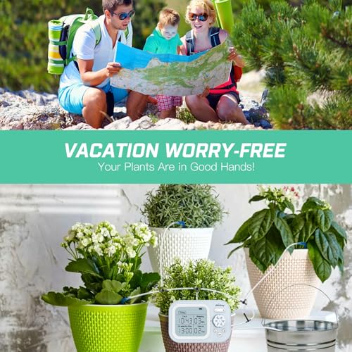 Automatic Plant Waterer Indoor Self Watering System for 15 Potted Plants
