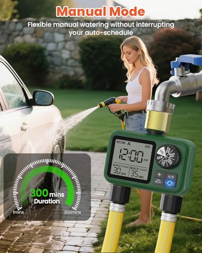 Water Timer for Outdoor Garden Hose