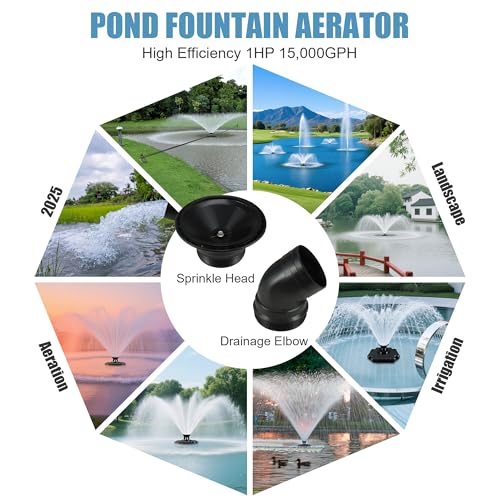 Pond Fountain Aerator