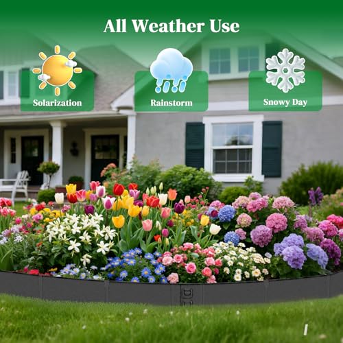 6'' Metal Landscape Edging Garden (6 Count)