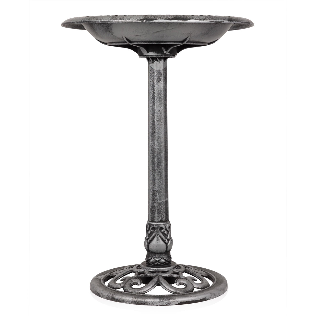 TEC116GR Outdoor Pedestal Birdbath w