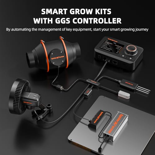 3×3ft SF2000PRO 200W Indoor Grow Tent Kit with GGS Controller (36"x36"x71"-GGS Controller)