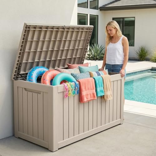Outdoor Storage Box (Grey / 270 Gallon 3.0)