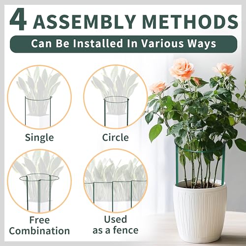 10 Pack Plant Support Stakes for Peony (10 Count)
