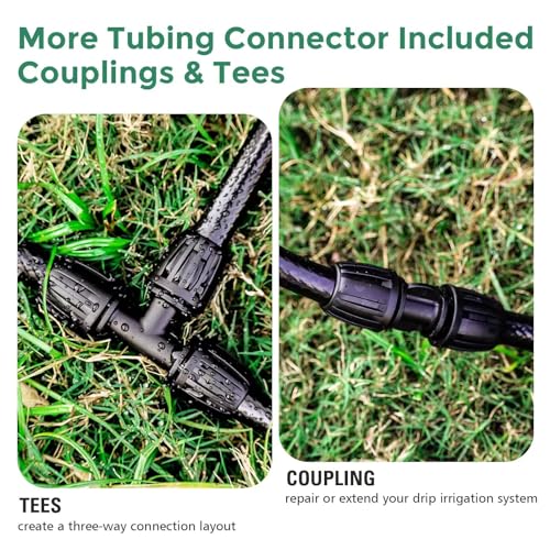 20 FT 1 2 inch Drip Irrigation Tubing Main Line Hose for Garden Irrigation System (20 Foot)