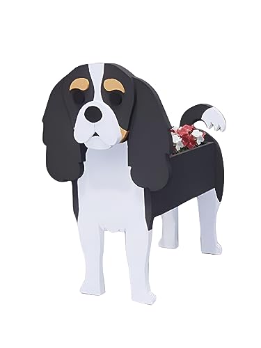 Small Knight King Dog Planter Plant Pots