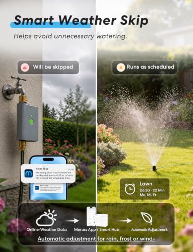 WiFi Water Timer for Garden Hose (Gray / Timer with Hub)