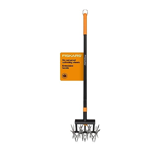 40" 60" Extendable Rotary Tiller Cultivator for Garden & Lawn Care