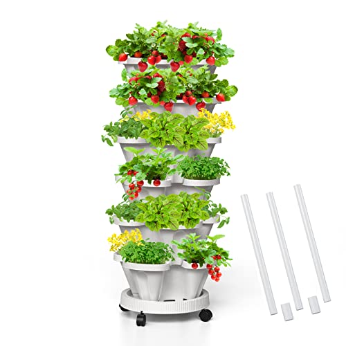 6 Tiered Strawberry Vertical Planters (6 Count)