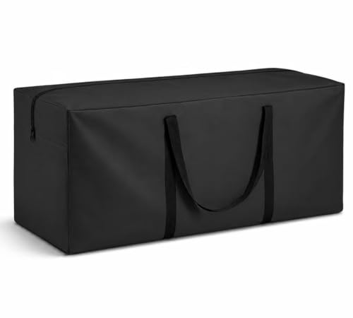 Cushion Storage Bag 420D Waterproof 68" Rectangular Outdoor Patio Cushion Storage Bags