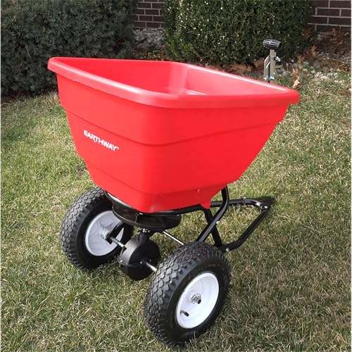 Products T150 150lb Towable Broadcast Fertilizer Spreader
